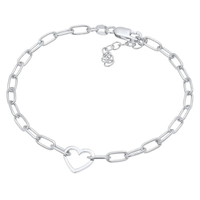 Glieder-Armband Herz