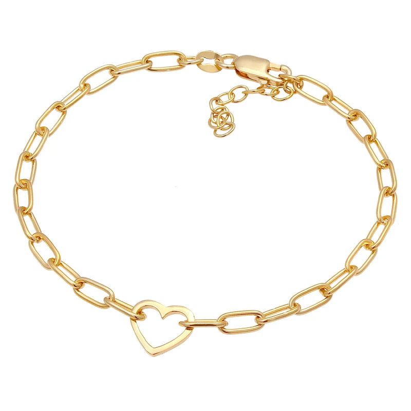Glieder-Armband Herz