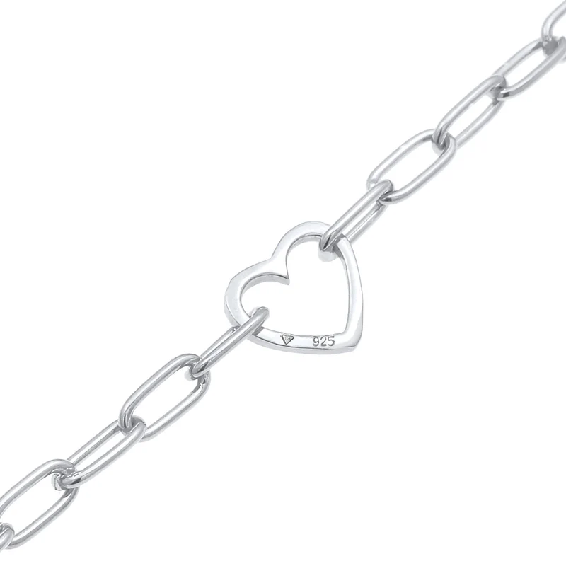 Glieder-Armband Herz