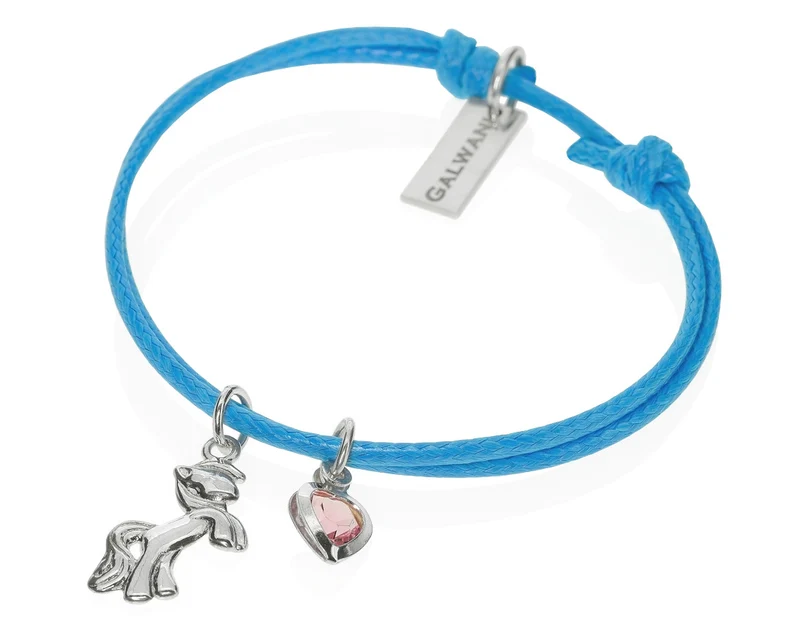 MÄDCHEN ARMBAND MIT PONY, PFERDE SCHMUCK FÜR KINDER