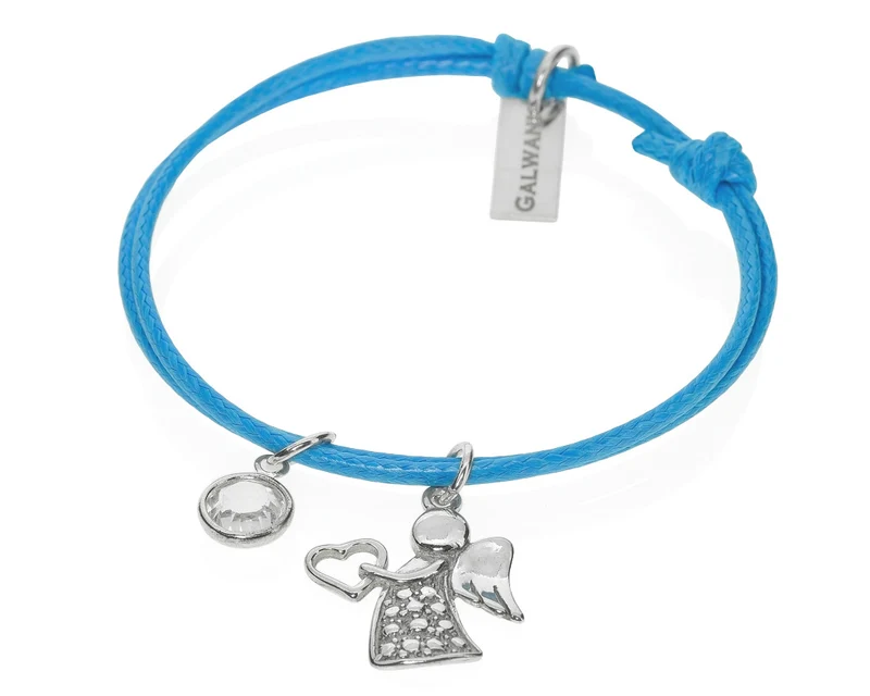 KINDER ARMBAND SILBER, ENGEL SCHMUCK, TAUFARMBAND JUNGE