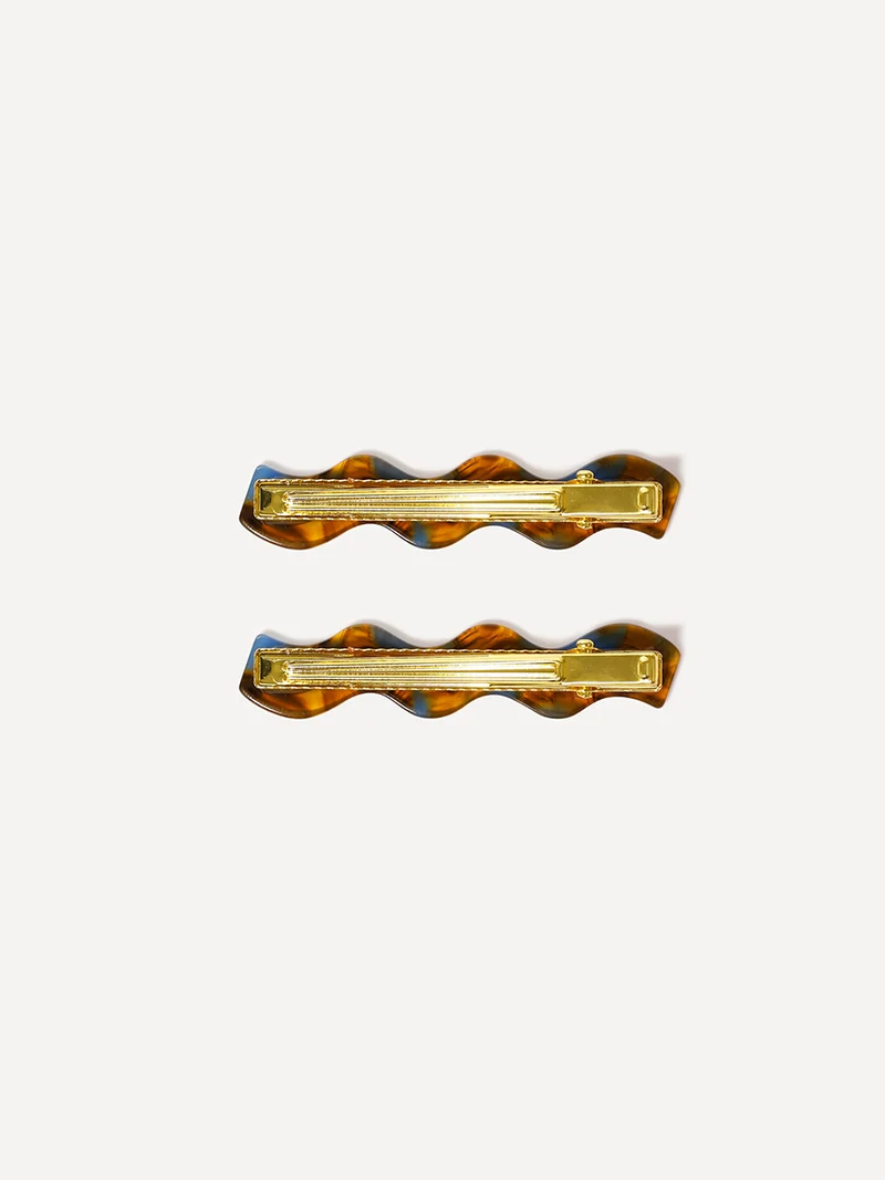 Ripple Mixed Color Hairpin