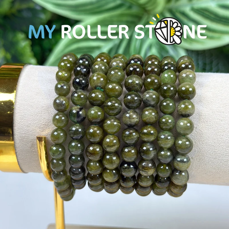 Grünes Turmalin-Armband 3A