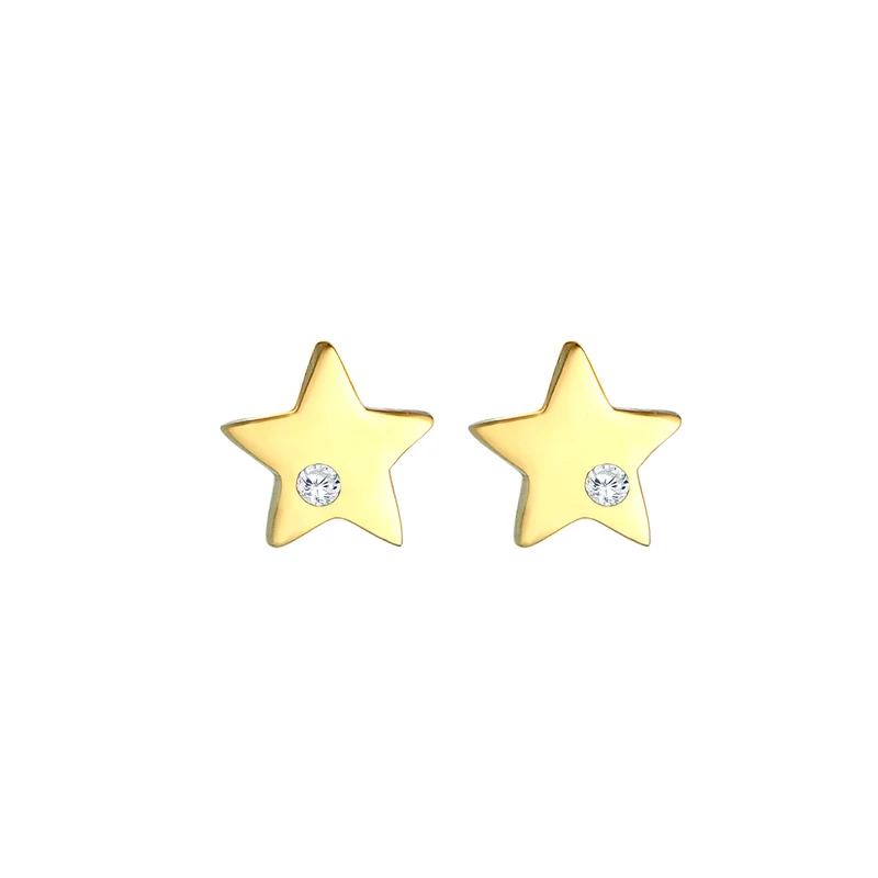 Ohrring Astro | Zirkonia ( Weiß )
