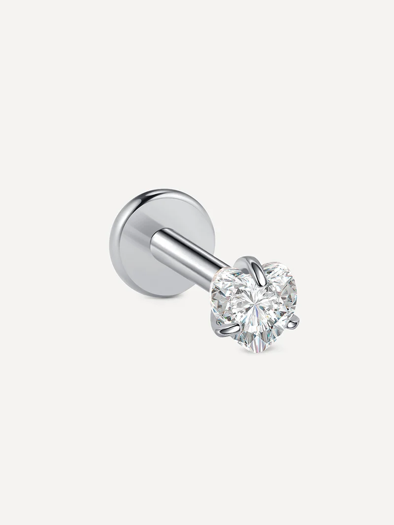 Heart Spark Titan Piercing