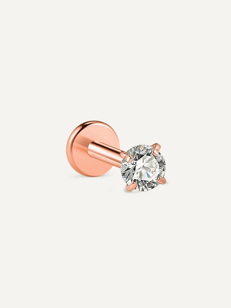 Round Spark Titan Piercing