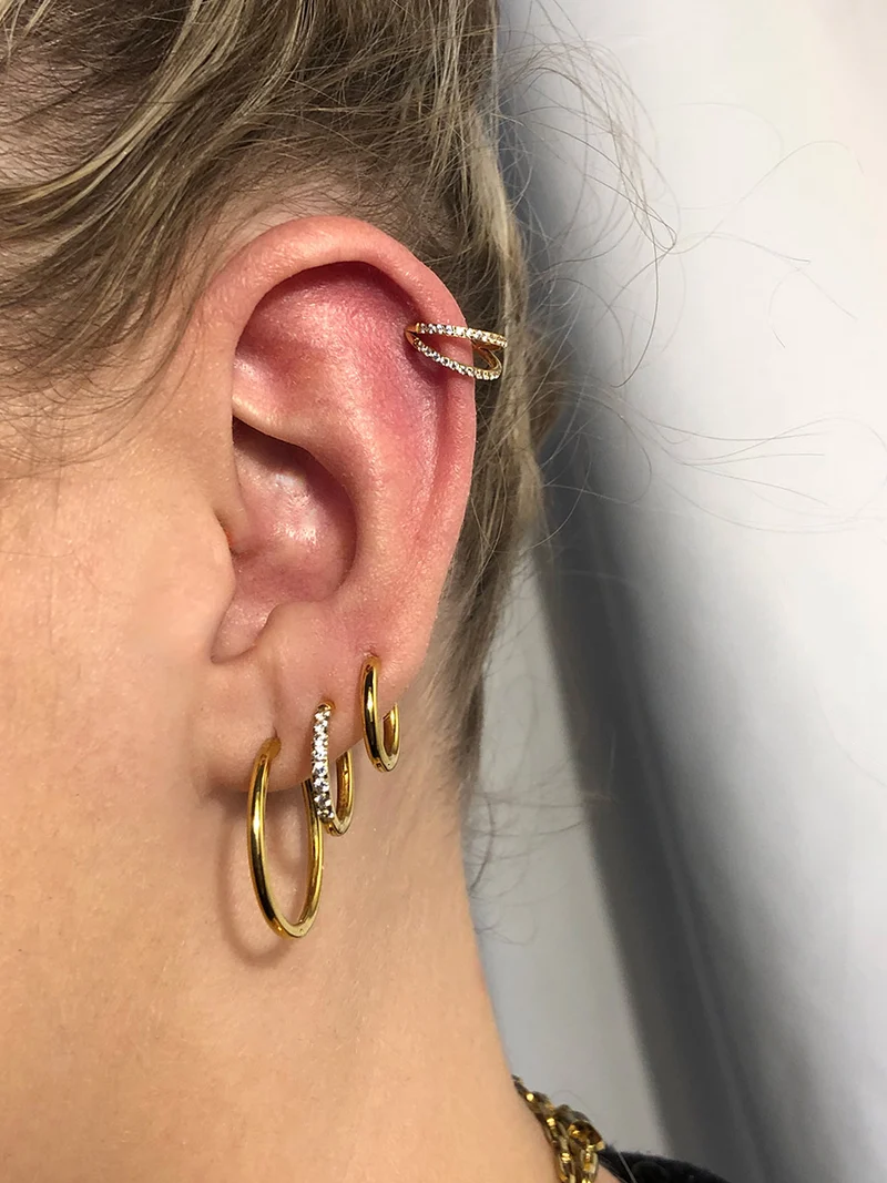 Double Shine Titan Piercing