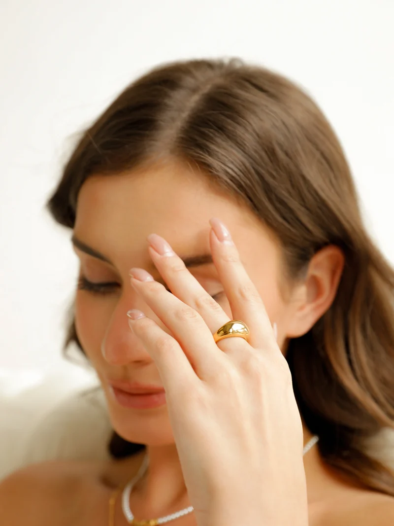 Graceful Dome Ring