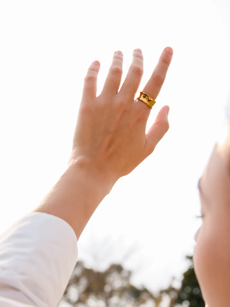 Mirror Arc Ring