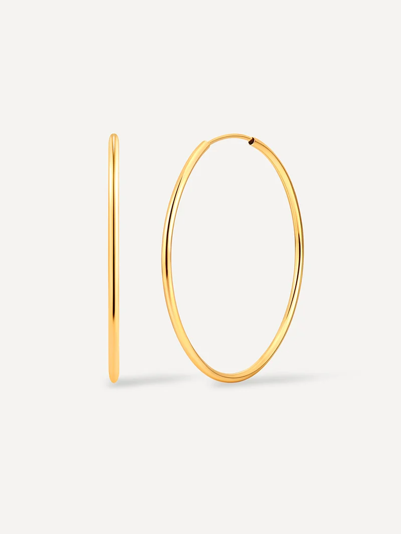 Slim Hoop Extra Large Ohrringe
