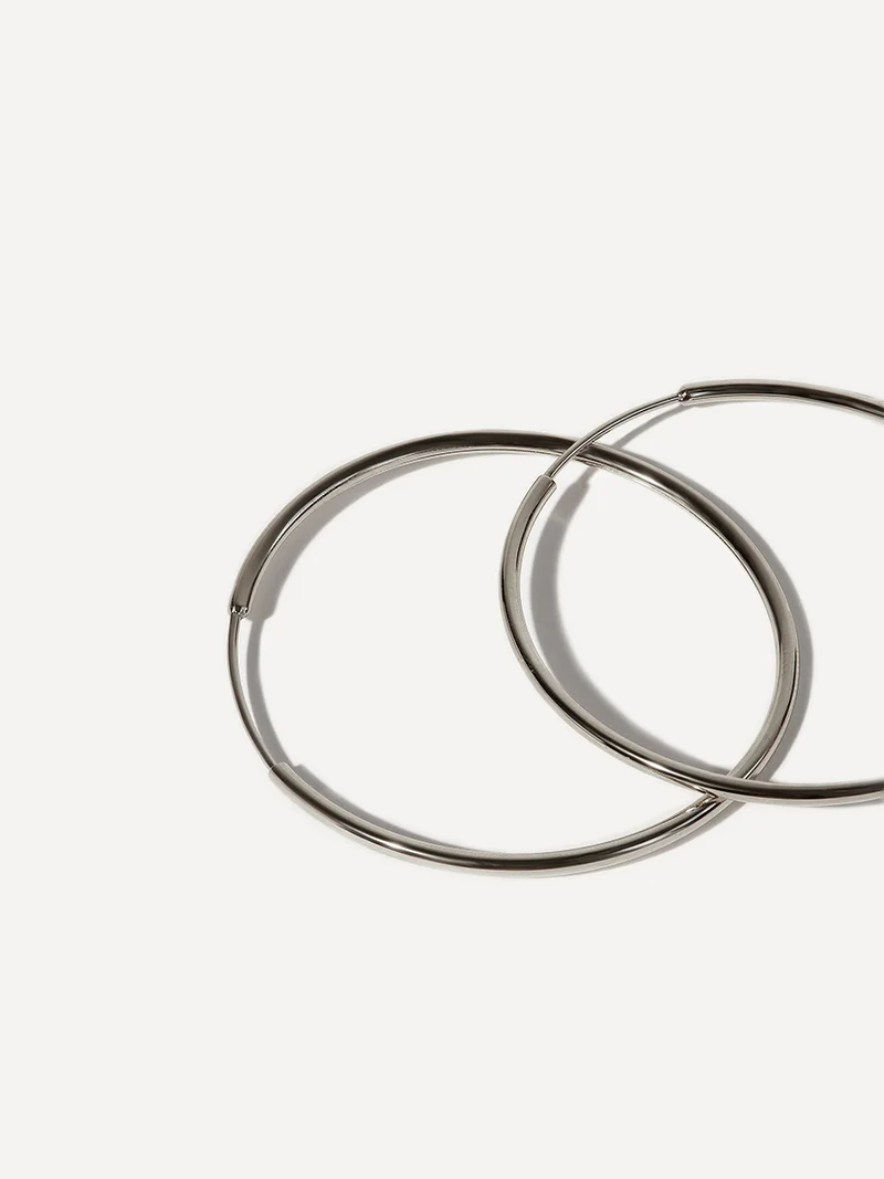 Slim Hoop Extra Large Ohrringe