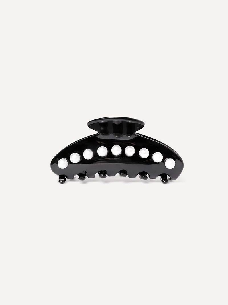 Midnight Pearl Haarklammer Black