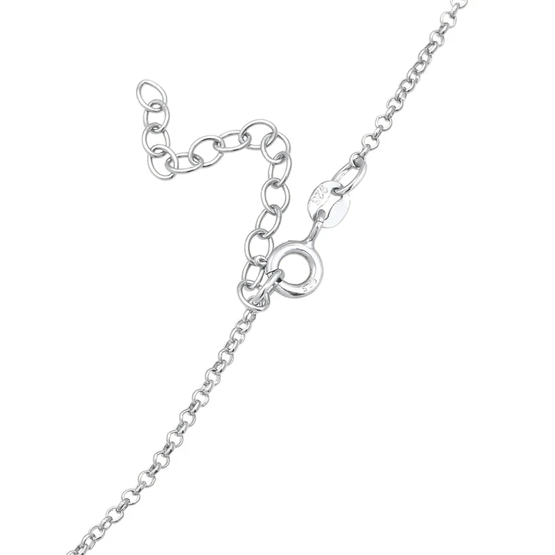 Halskette Blume | Mit Kristallen von Swarovski® (Rosa)