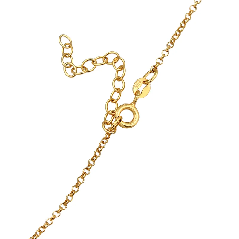 Halskette Blume | Mit Kristallen von Swarovski® (Rosa)