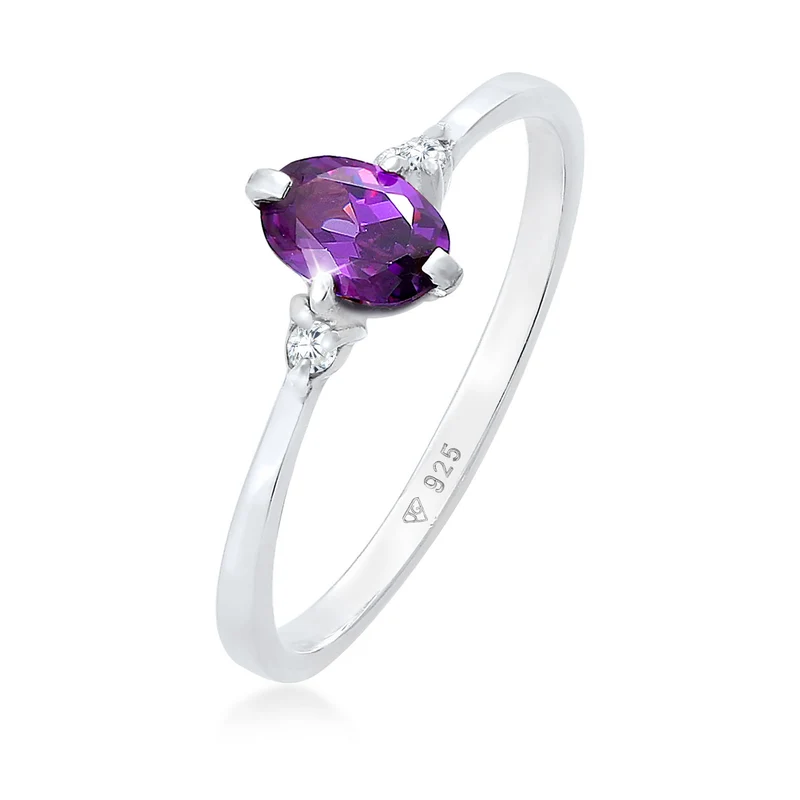 Ring | Zirkonia ( Violett )
