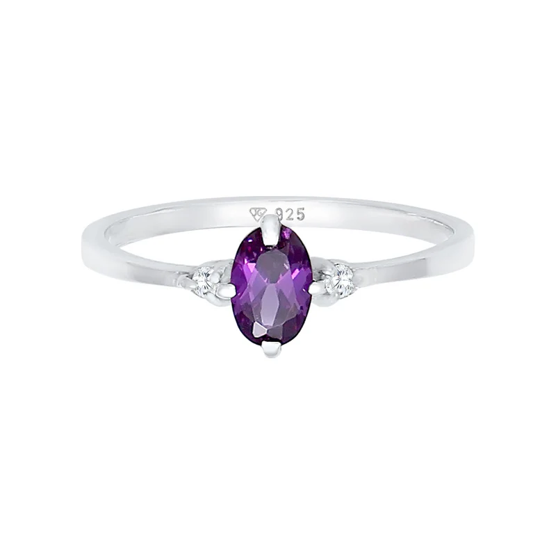 Ring | Zirkonia ( Violett )