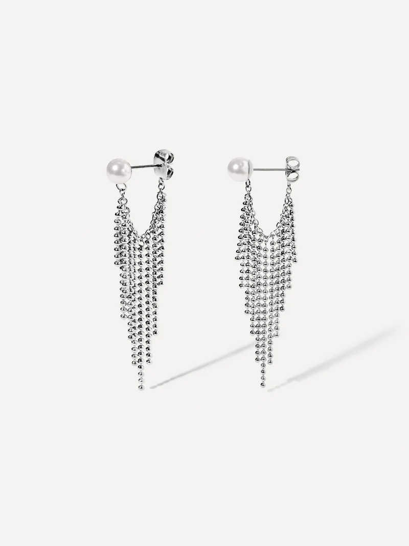 Fringe Pearl Ohrringe