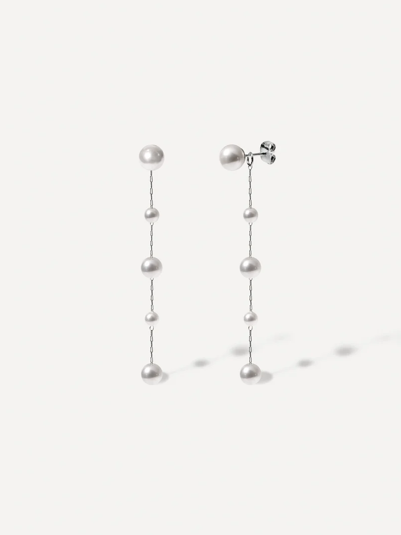 Ethereal Pearl Drop Ohrringe