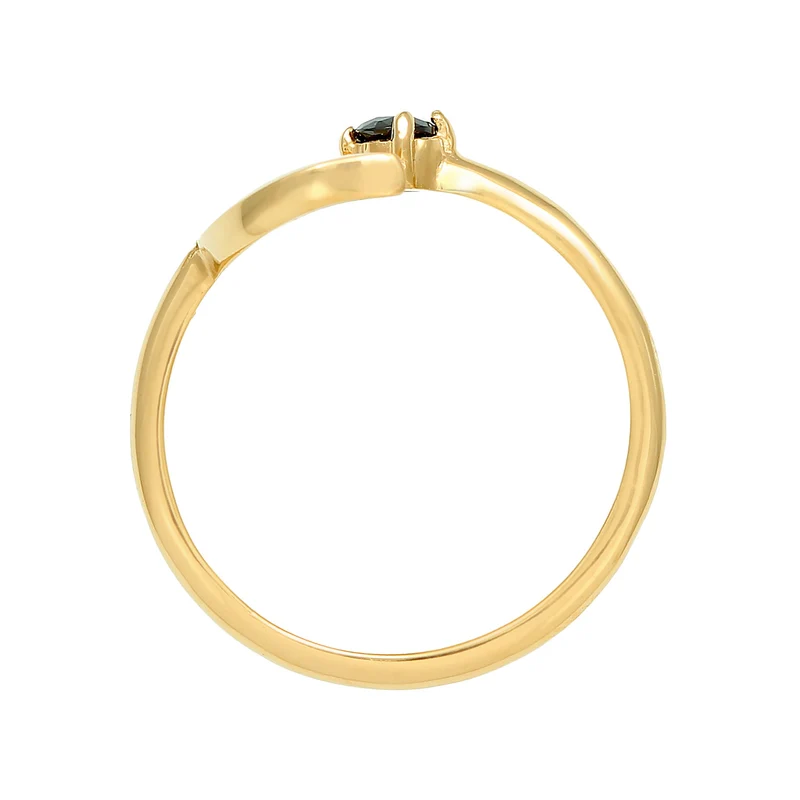 Ring Astro | Zirkonia ( Schwarz )
