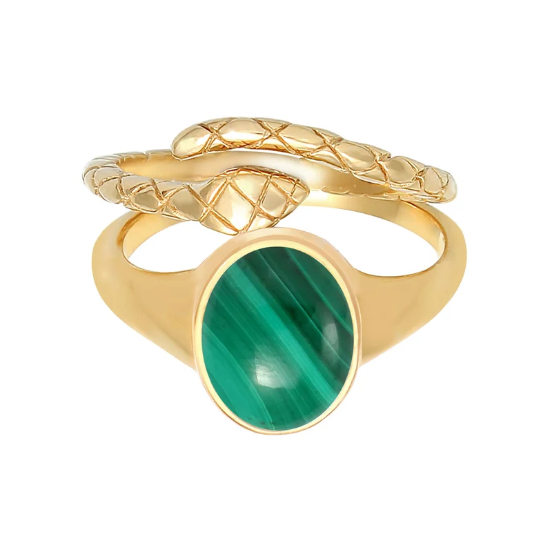 Ringset | Malachit ( Grün )