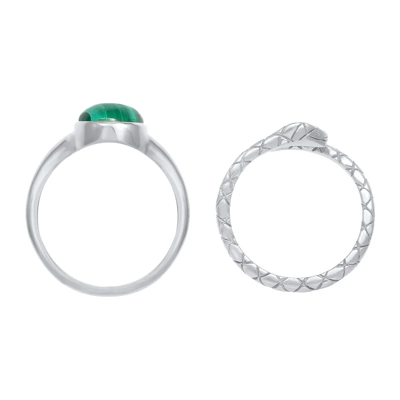 Ringset | Malachit ( Grün )