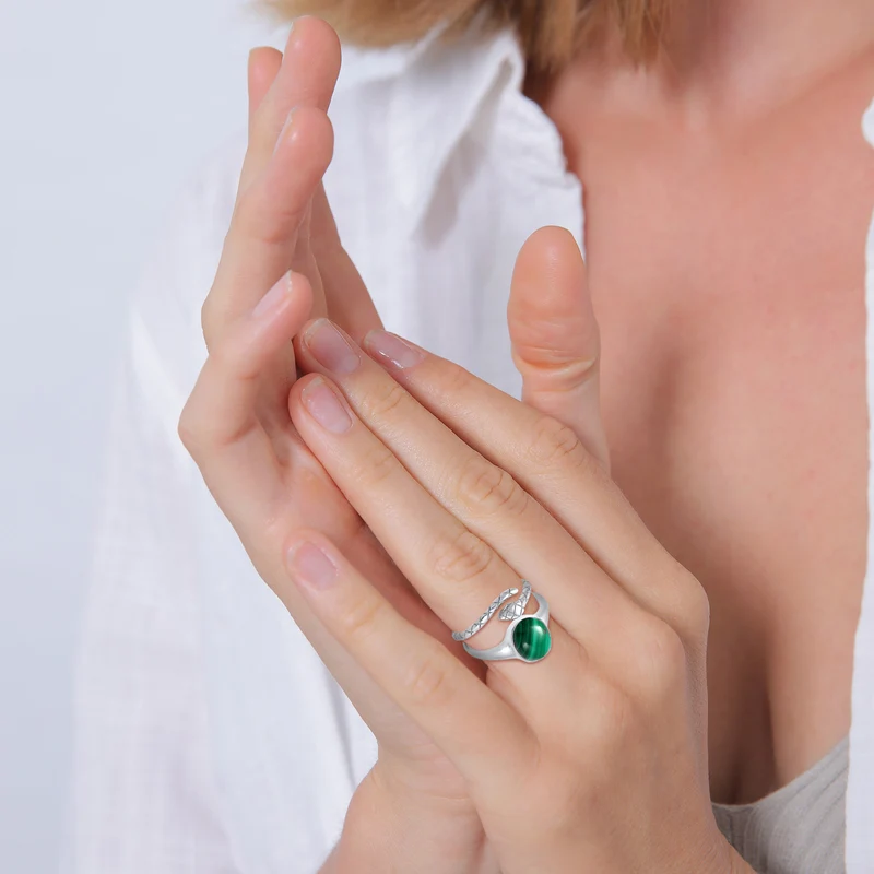Ringset | Malachit ( Grün )