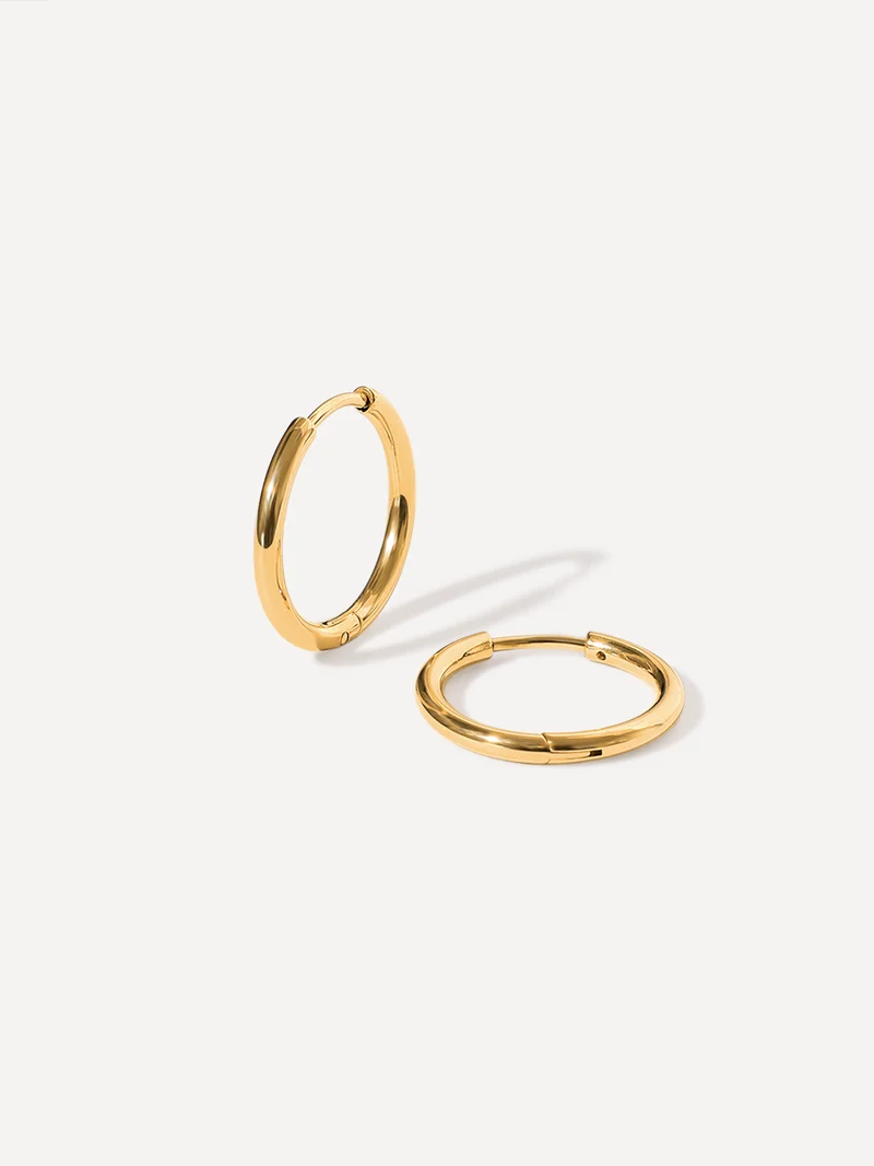 Sleek Hoop Ohrringe