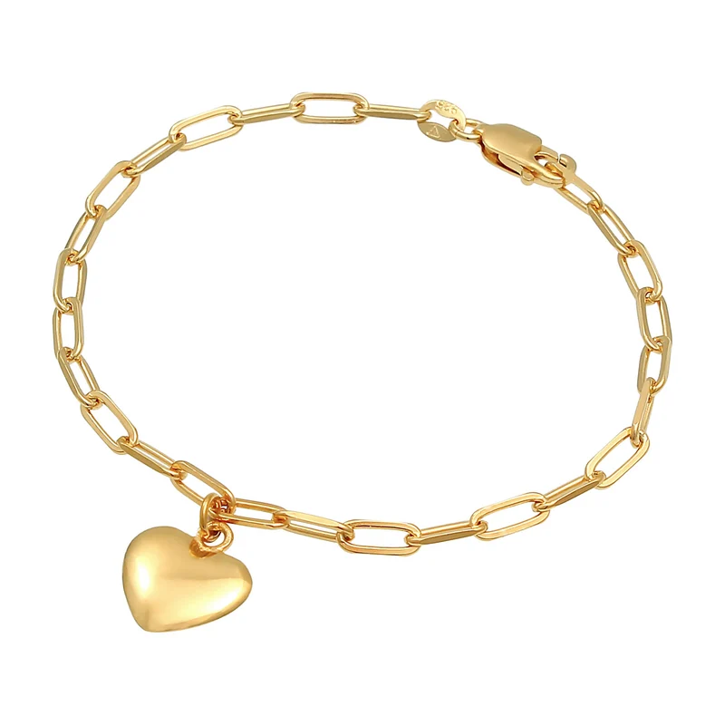Glieder-Armband Herz