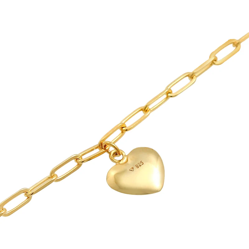 Glieder-Armband Herz