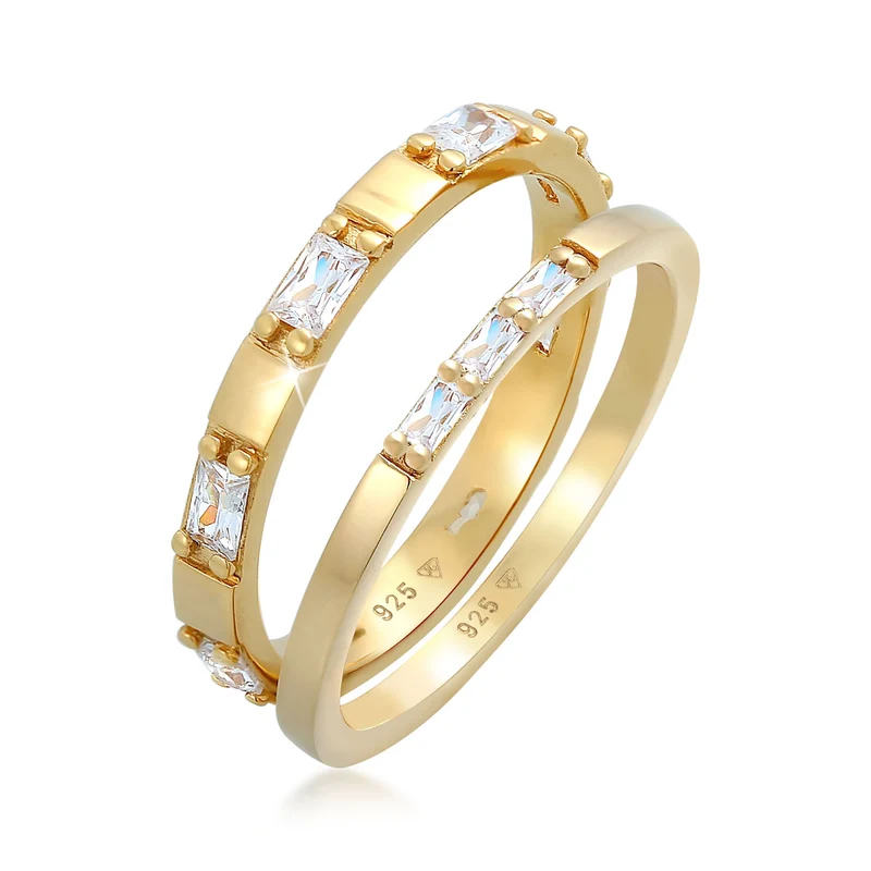 Bandring | Zirkonia ( Weiß )