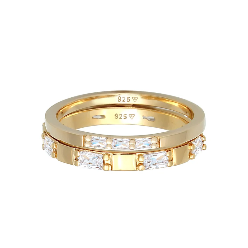 Bandring | Zirkonia ( Weiß )