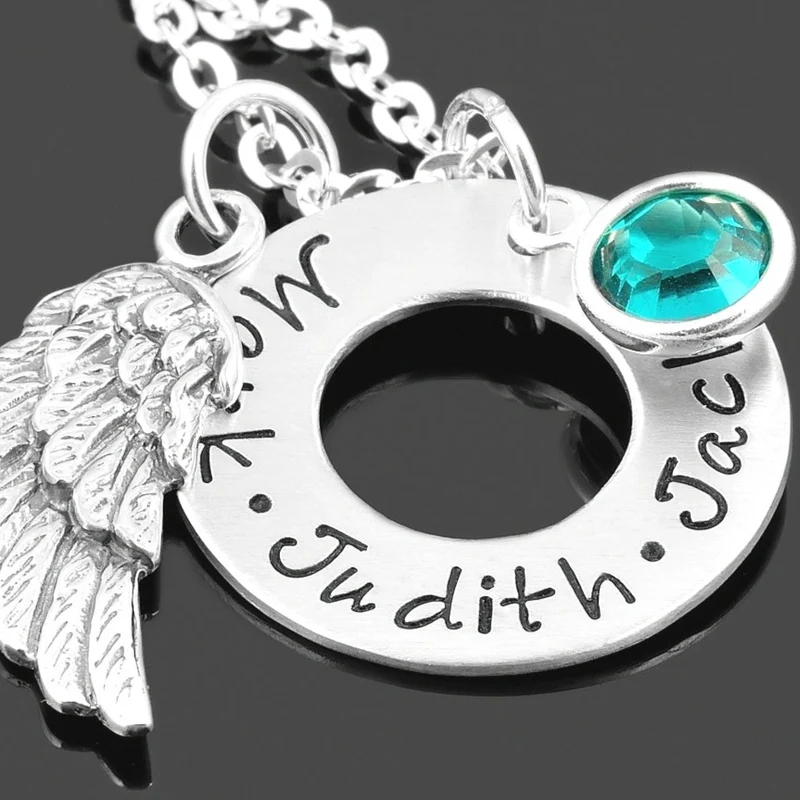 KETTE MIT GRAVUR, ENGELSRUFER, ENGELSFLÜGEL, SCHMUCK ONLINE