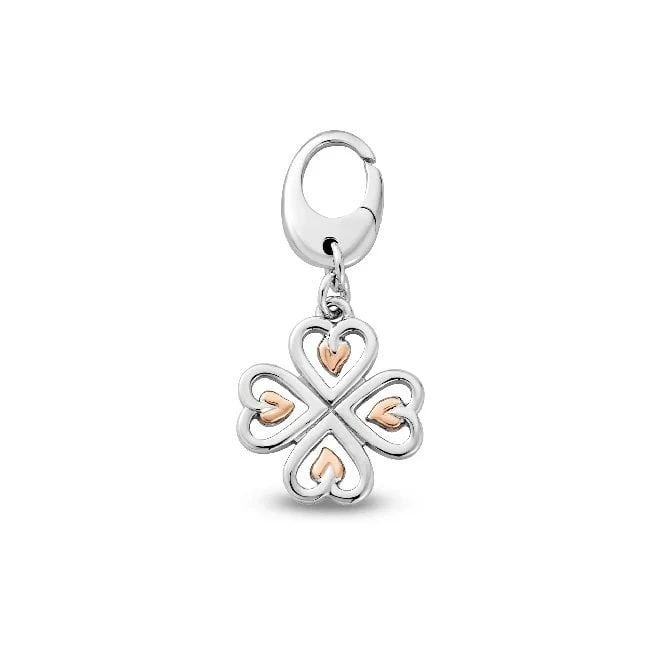 Tree of Life Insignia Silver Heart Charm