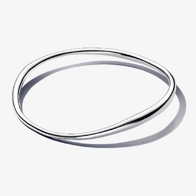 Organically Shaped Bangle, 17cm