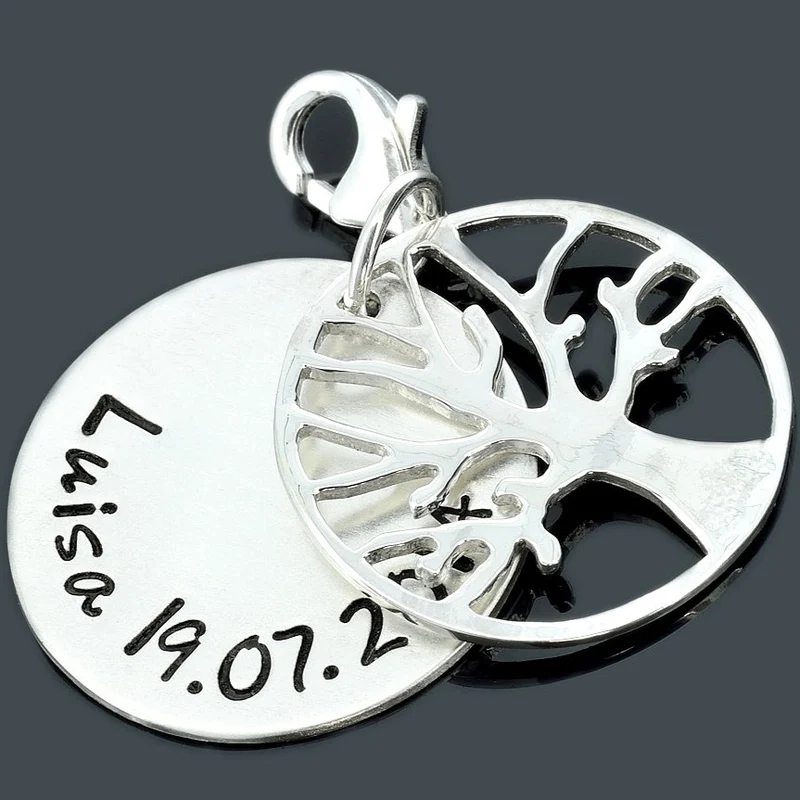 ANHÄNGER MIT GRAVUR, SCHMUCK ONLINE, TAUFGESCHENK