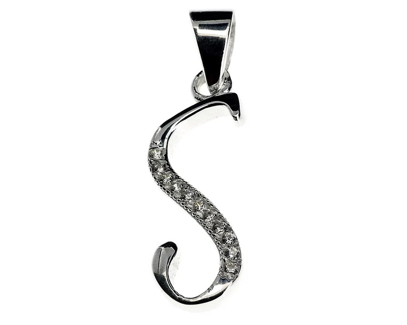 SCHMUCK BUCHSTABE S, SILBERCHARM, ANHÄNGER