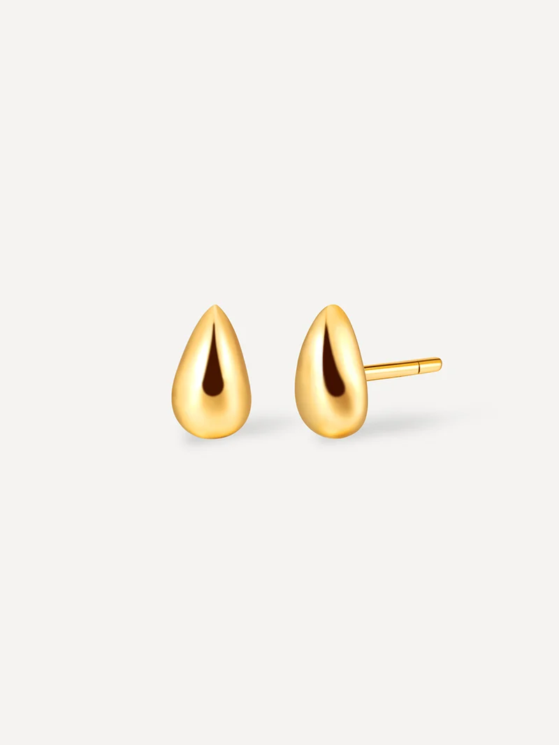 Minimalist Droplet Ohrringe