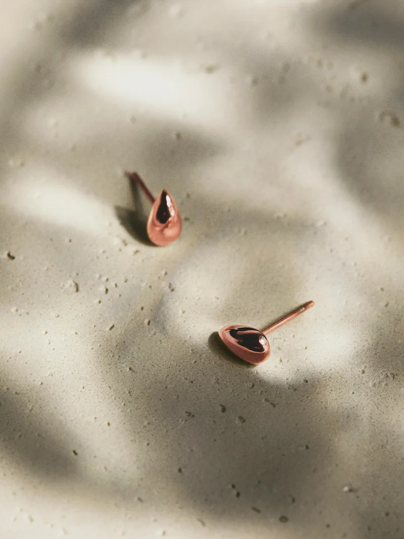 Minimalist Droplet Ohrringe