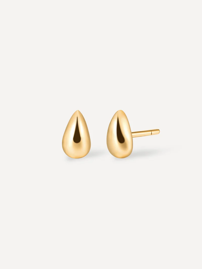 Minimalist Droplet Ohrringe