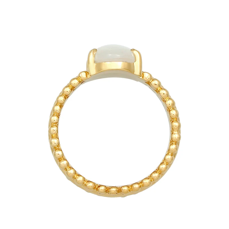 Ring | Mondstein ( Weiß )