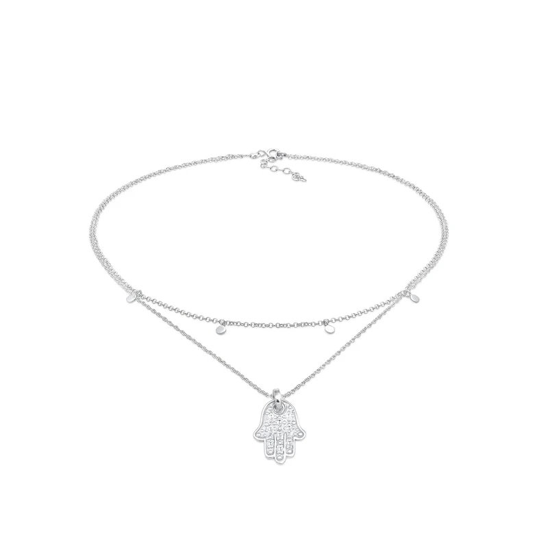 Choker | Zirkonia ( Weiß )
