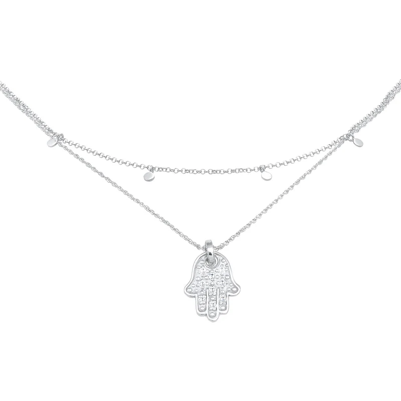 Choker | Zirkonia ( Weiß )