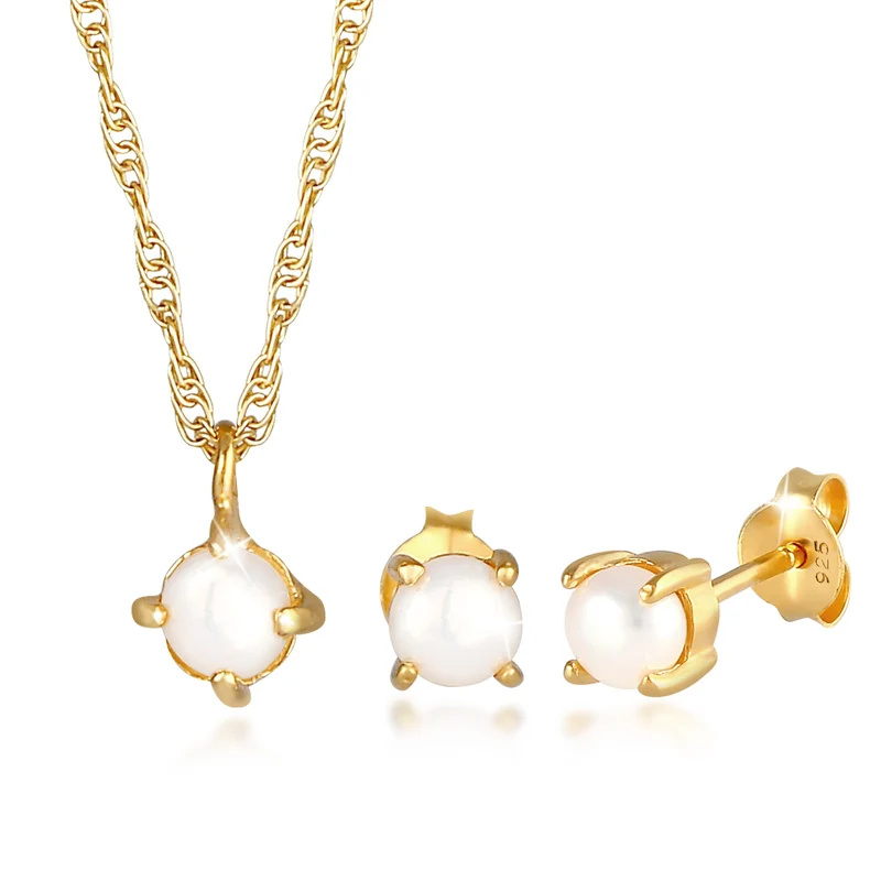 Schmuckset | Süßwasserperle
