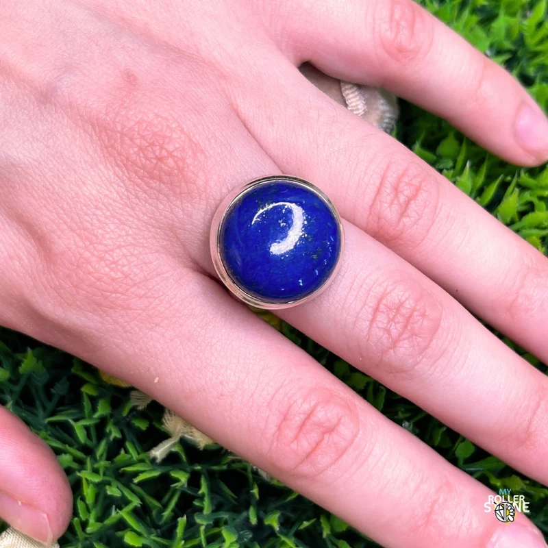 Lapislazuli-Silberring #116