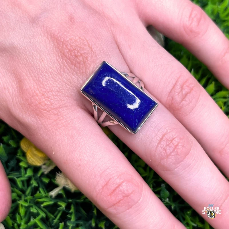 Lapislazuli-Silberring #113