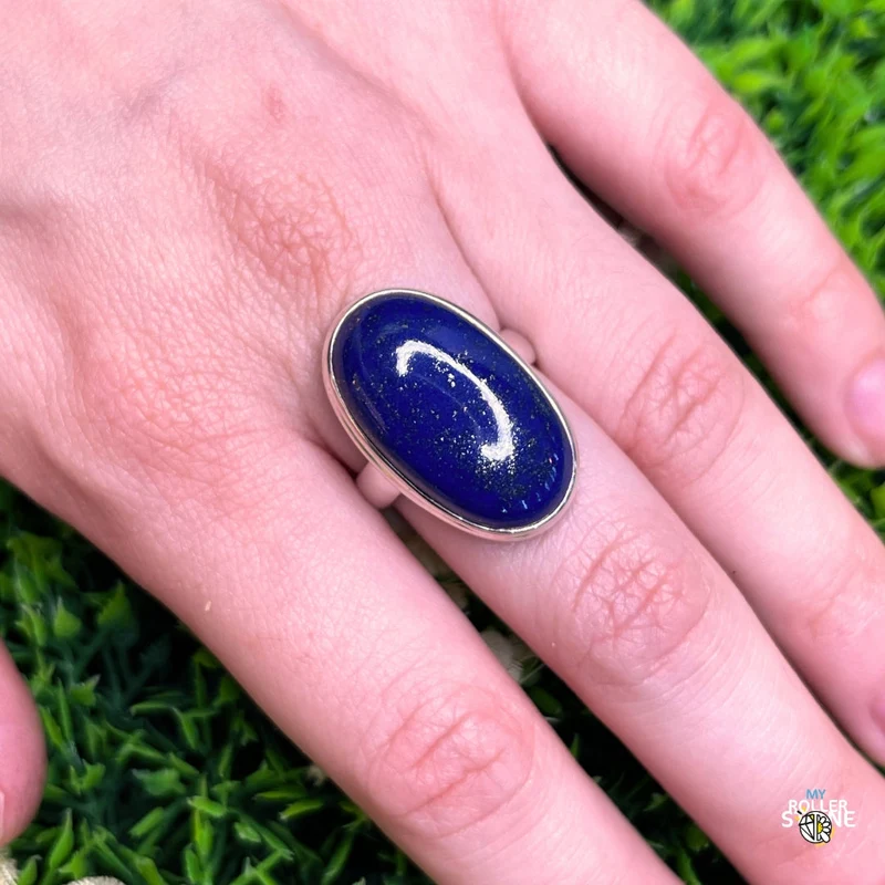 Lapislazuli-Silberring #119