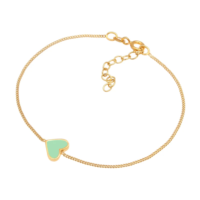 Armband Herz | Emaille