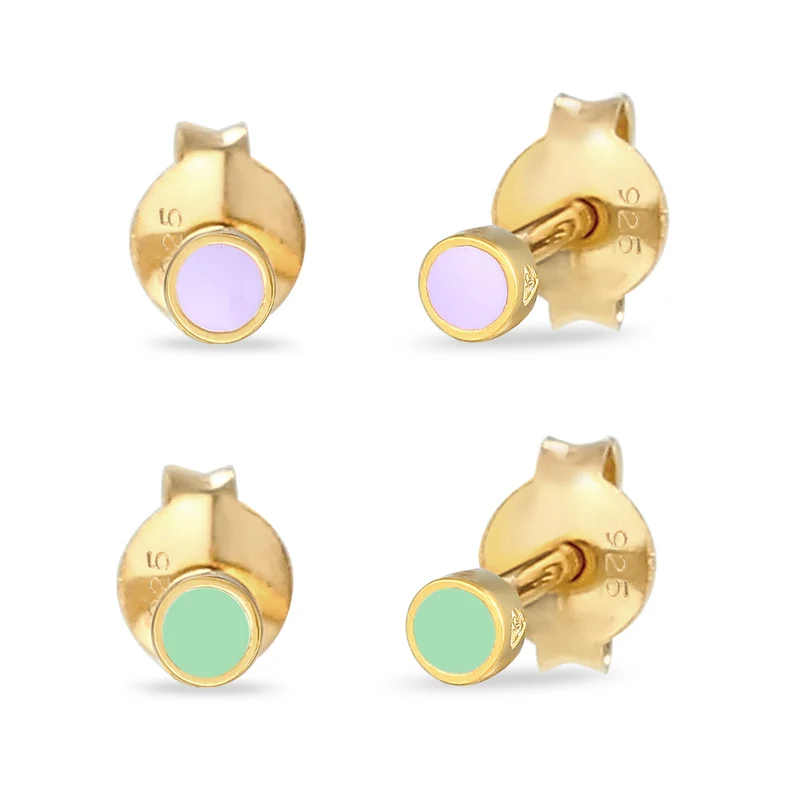 Ohrstecker Set | Emaille