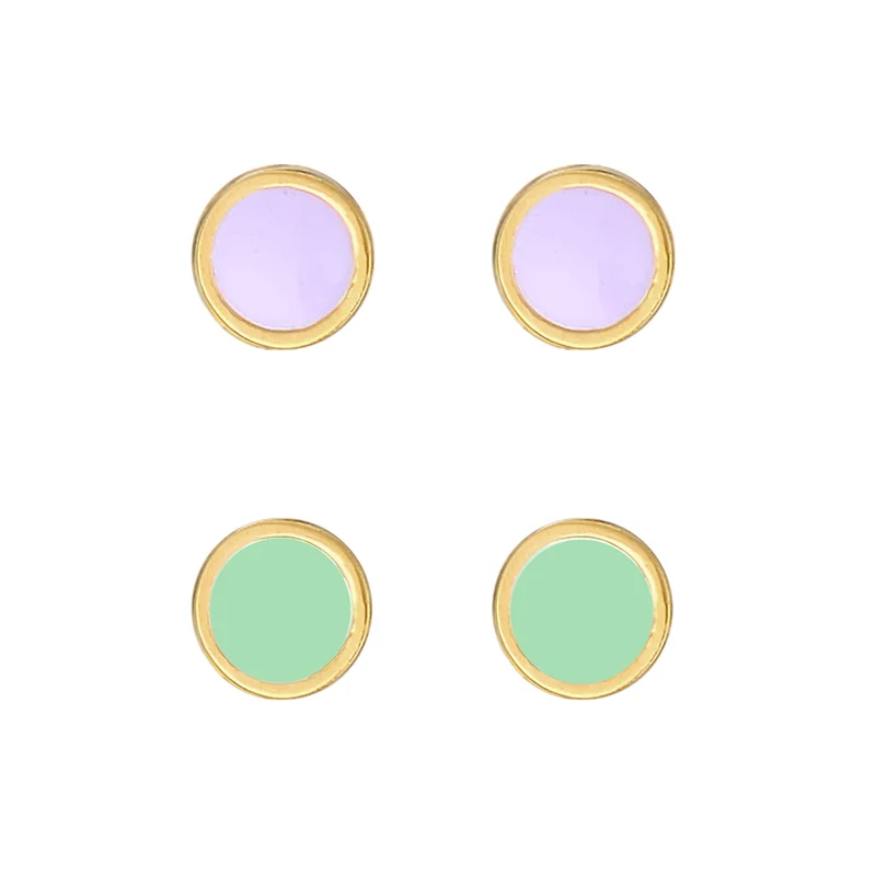 Ohrstecker Set | Emaille