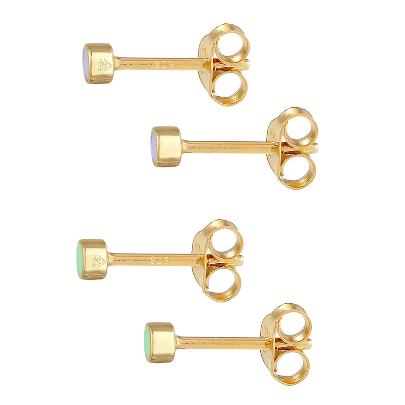 Ohrstecker Set | Emaille
